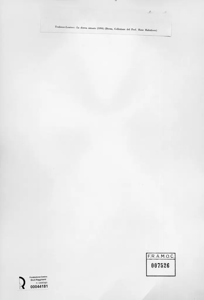 Anonimo , Toulouse-Lautrec, Henri de - sec. XIX , retro