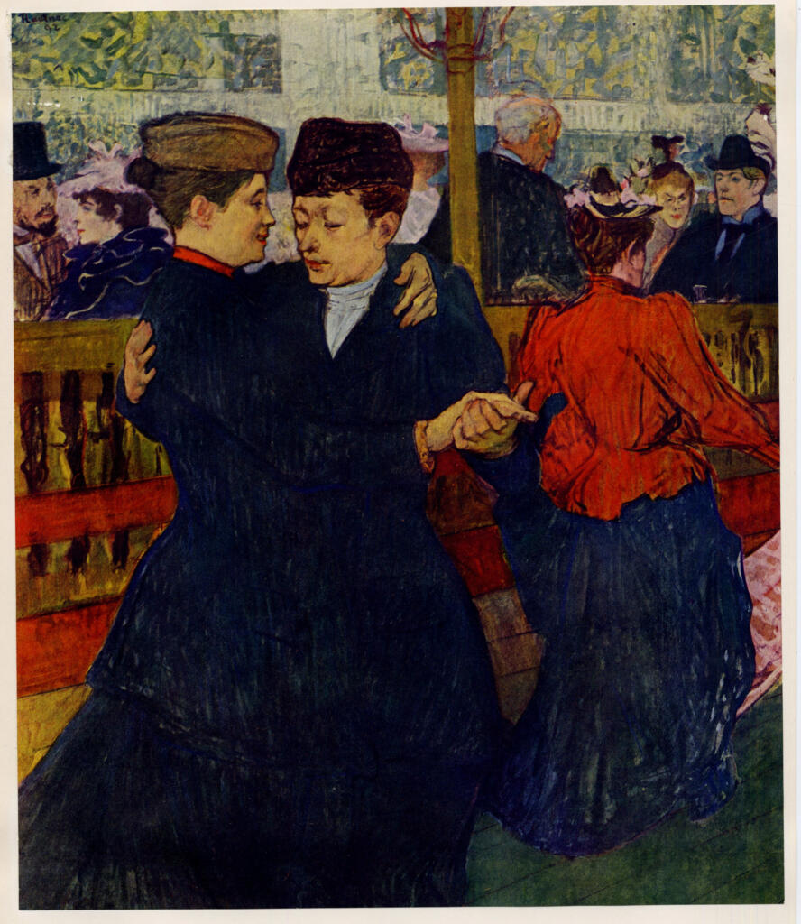 Anonimo , Toulouse-Lautrec, Henri de - sec. XIX - Moulin Rouge , fronte