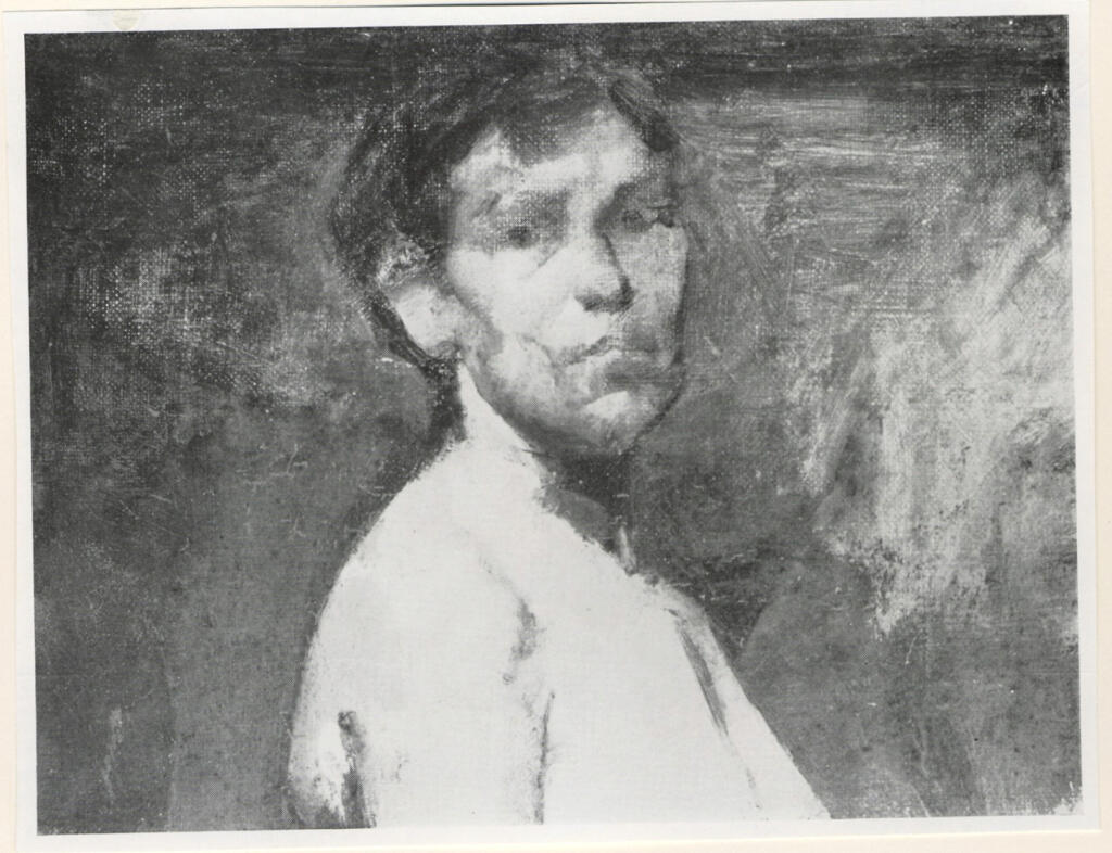Anonimo , Toulouse-Lautrec, Henri de - sec. XIX - Studio di busto , fronte