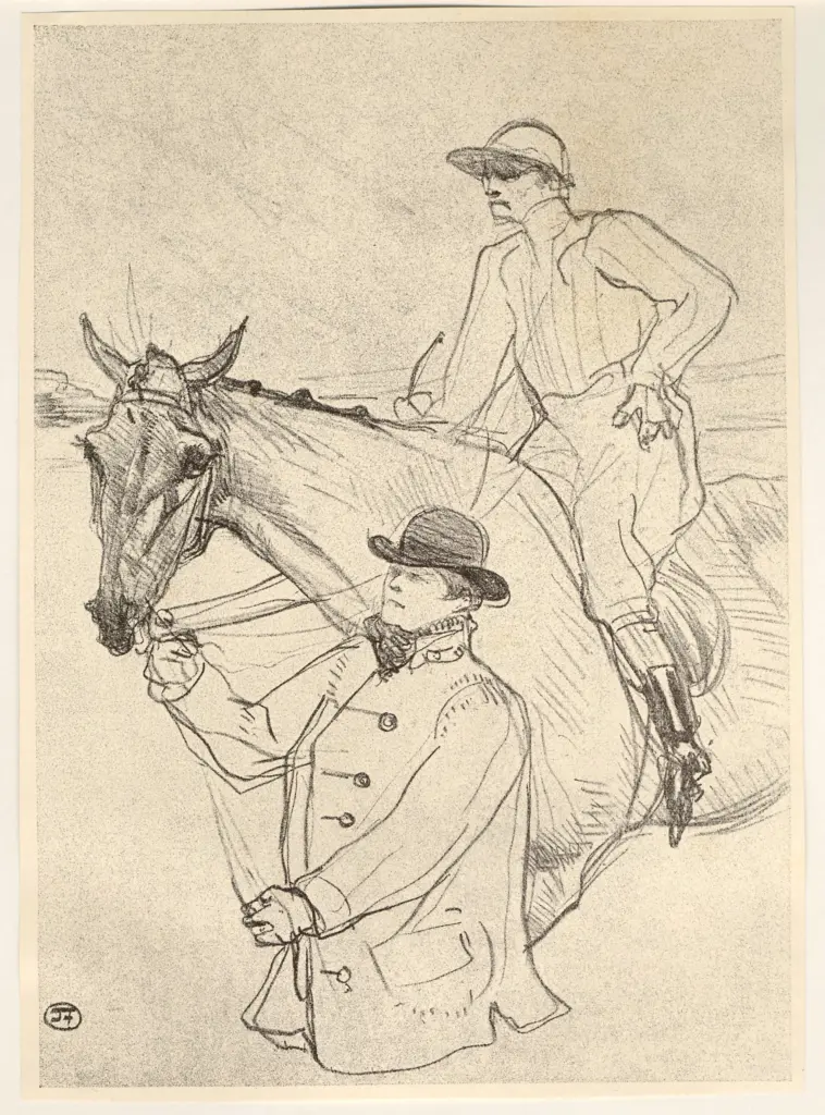 Anonimo , Toulouse-Lautrec, Henri de , fronte