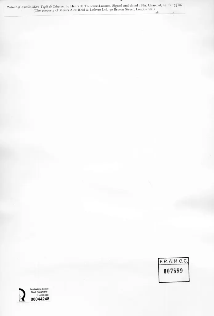 Anonimo , Toulouse-Lautrec, Henri de - sec. XIX , retro