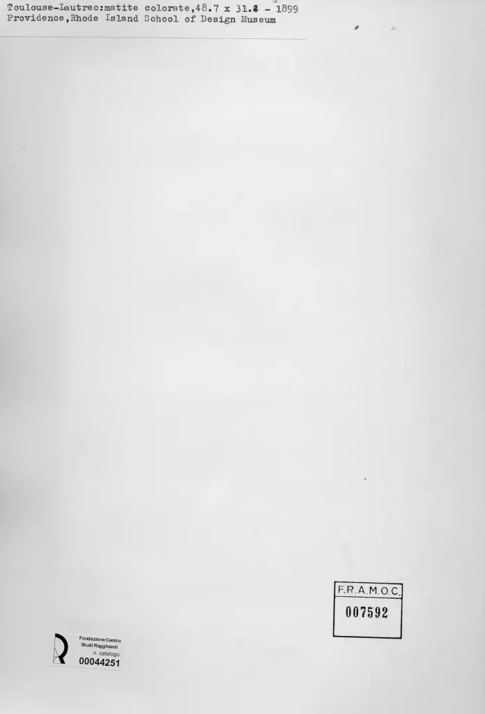 Anonimo , Toulouse-Lautrec, Henri de - sec. XIX - Al circo , retro