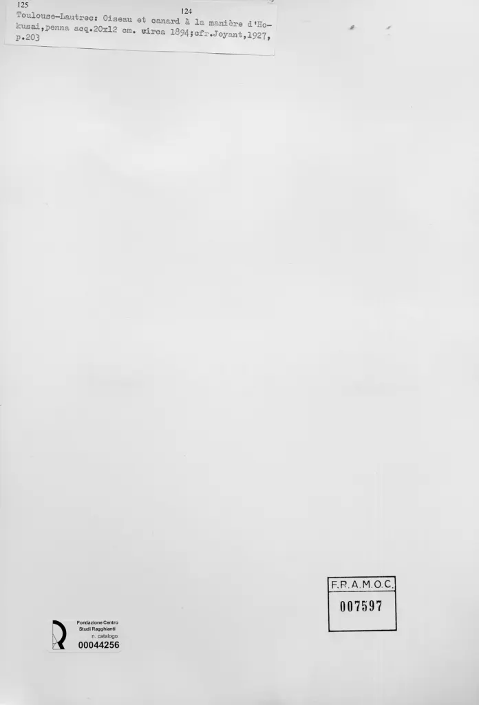 Anonimo , Toulouse-Lautrec, Henri de - sec. XIX , retro