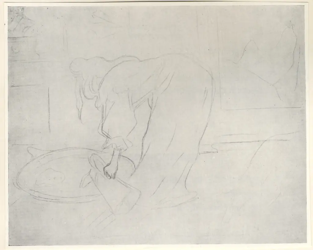 Anonimo , Toulouse-Lautrec, Henri de - sec. XIX - La toilette , fronte