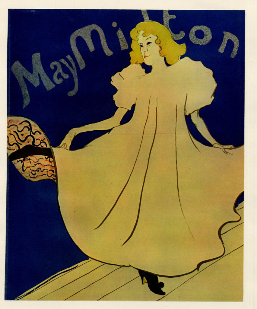 Anonimo , Toulouse-Lautrec, Henri de - sec. XIX - May Milton , fronte