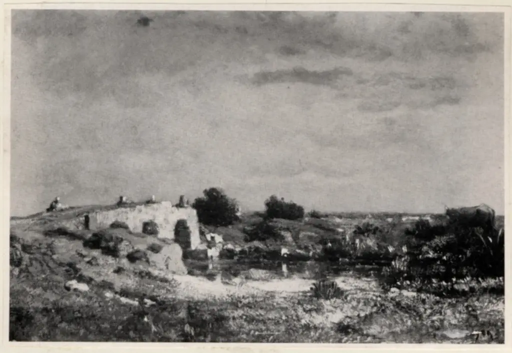 Anonimo , Troyon, Constant - sec. XIX - Die Tr&auml;nke , fronte