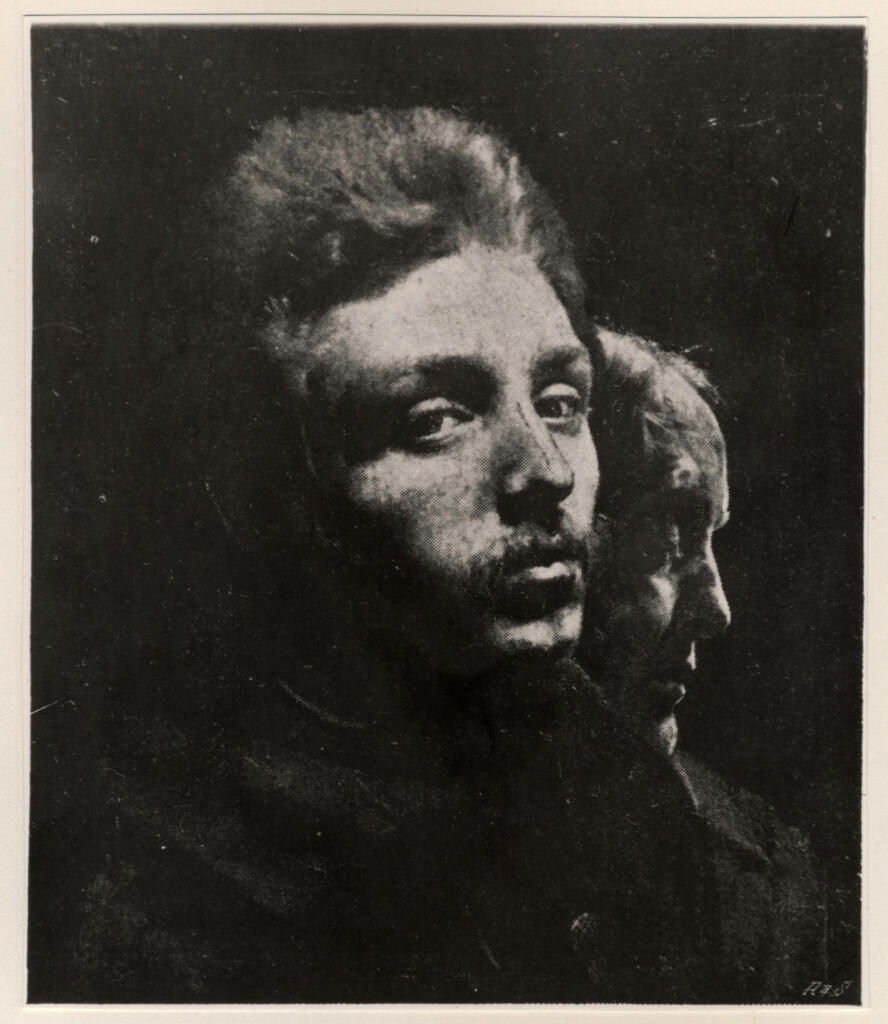 Trutat, Félix , Portrait de F. Trutat avec sa mère - Ritratto di Félix Trutat con sua madre -