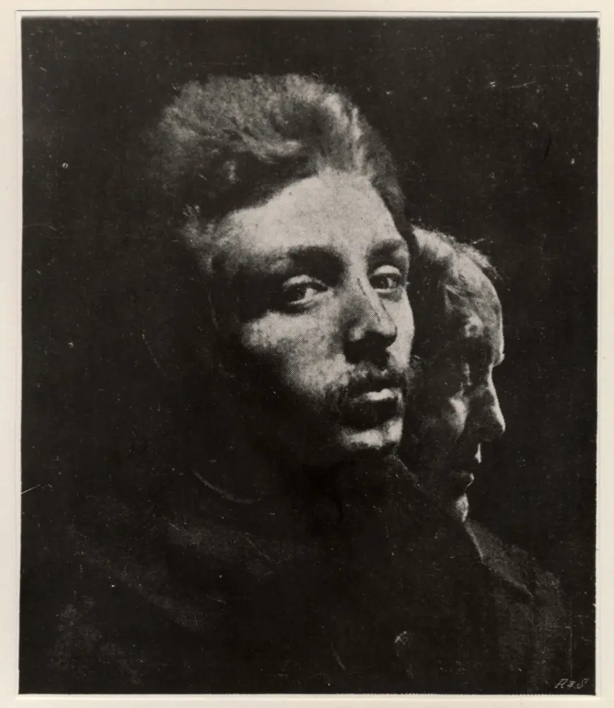 Trutat, F&eacute;lix , Portrait de F. Trutat avec sa m&egrave;re