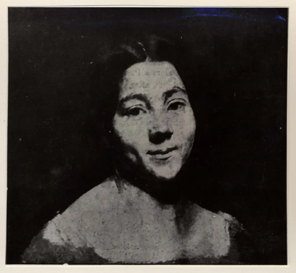 Anonimo , Trutat, F&eacute;lix - sec. XIX - T&ecirc;te de femme , fronte