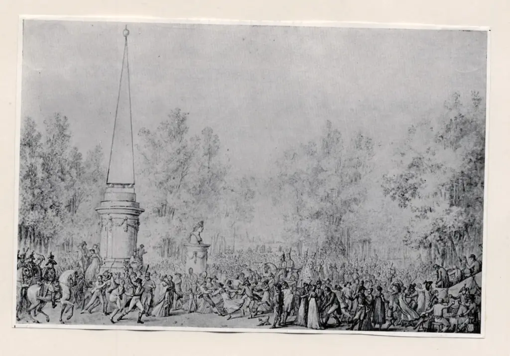 Anonimo , Vernet, Carle - sec. XIX - Fete en l'honneur de Virgile , fronte