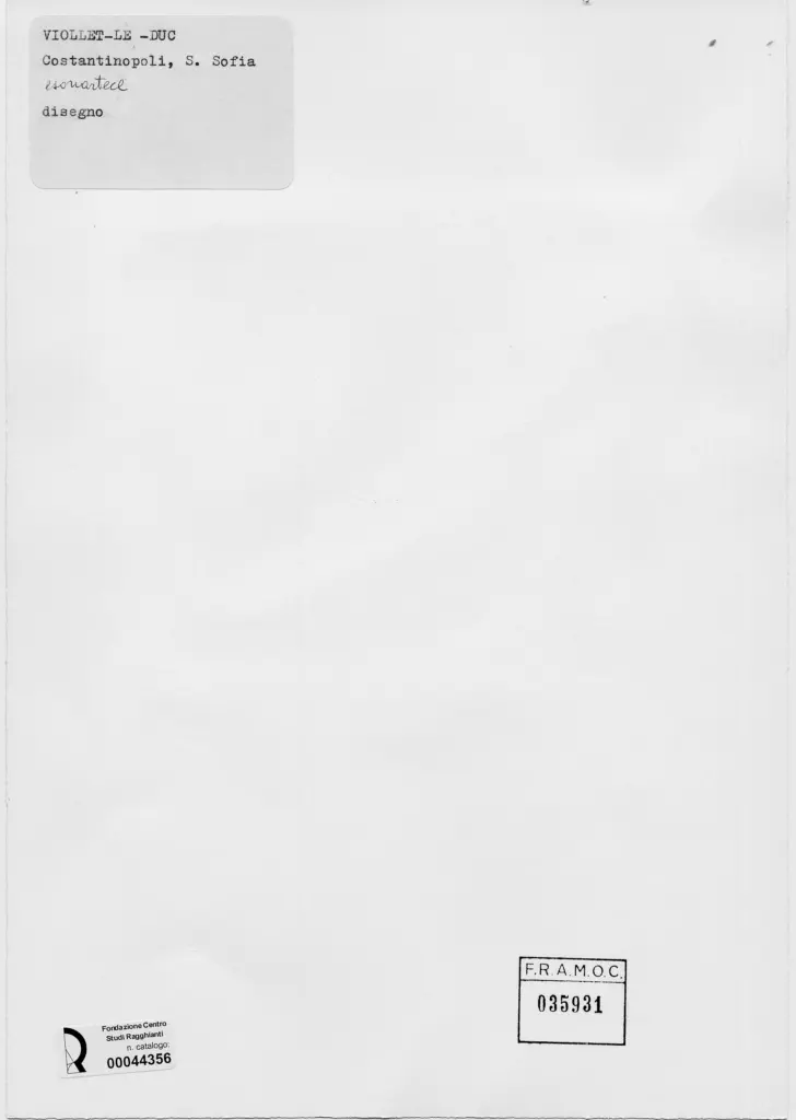 Anonimo , Viollet Le Duc, Victor - sec. XIX - Viollet Le Duc, Victor , retro
