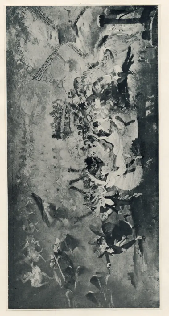 Anonimo , Willette, Adolphe - sec. XX - Parce Domine , fronte