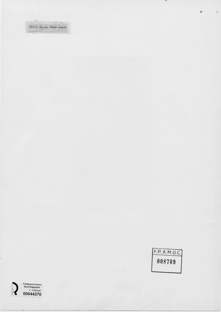 Anonimo , de Wylie, M. - sec. XIX - Dopo mezzanotte , retro