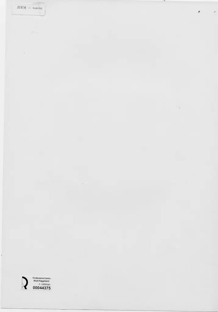 Anonimo , Ziem, Felix - sec. XIX/ XX - Marina , retro