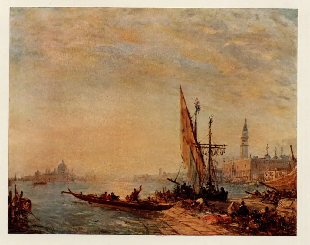 Anonimo , Ziem, Felix - sec. XIX/ XX - Entrata nel Canal Grande a Venezia , fronte