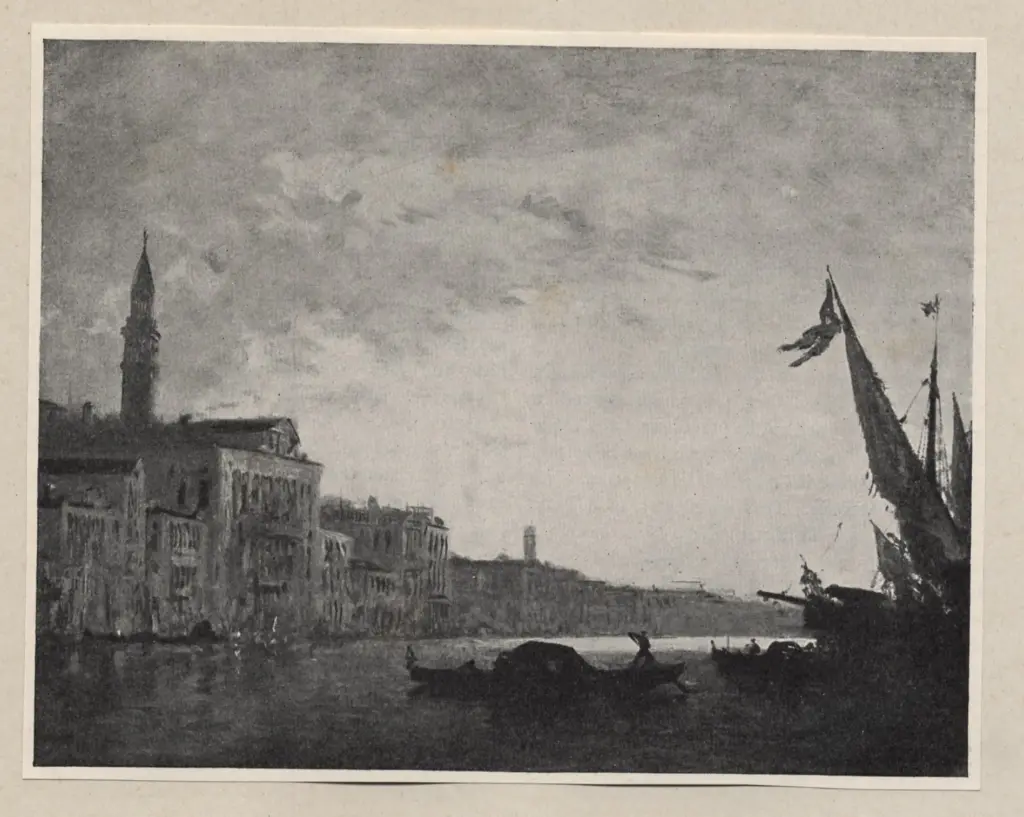 Ziem, Felix , Sul Canal Grande a Venezia