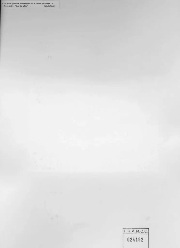 Vaux, Marc , Alix, Yves - sec. XX - Sur le m&ocirc;le , retro