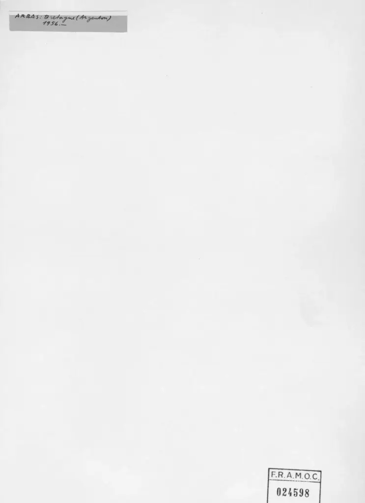 Arbas, Avni sec. XX , retro