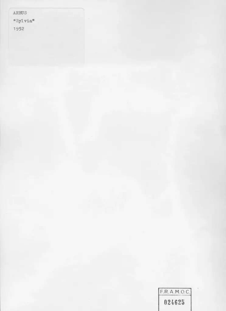 Anonimo , Arbus, André - sec. XX - Sylvia , retro