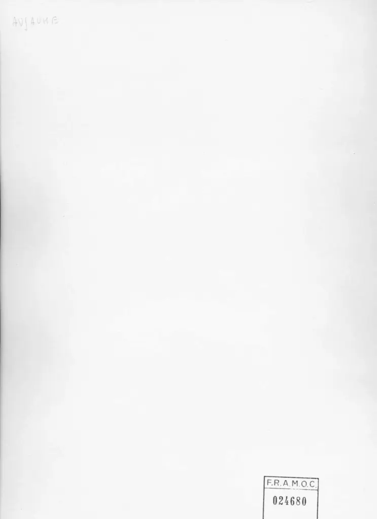 Anonimo , Aujaume, Jean - sec. XX - Animale sdraiato , retro