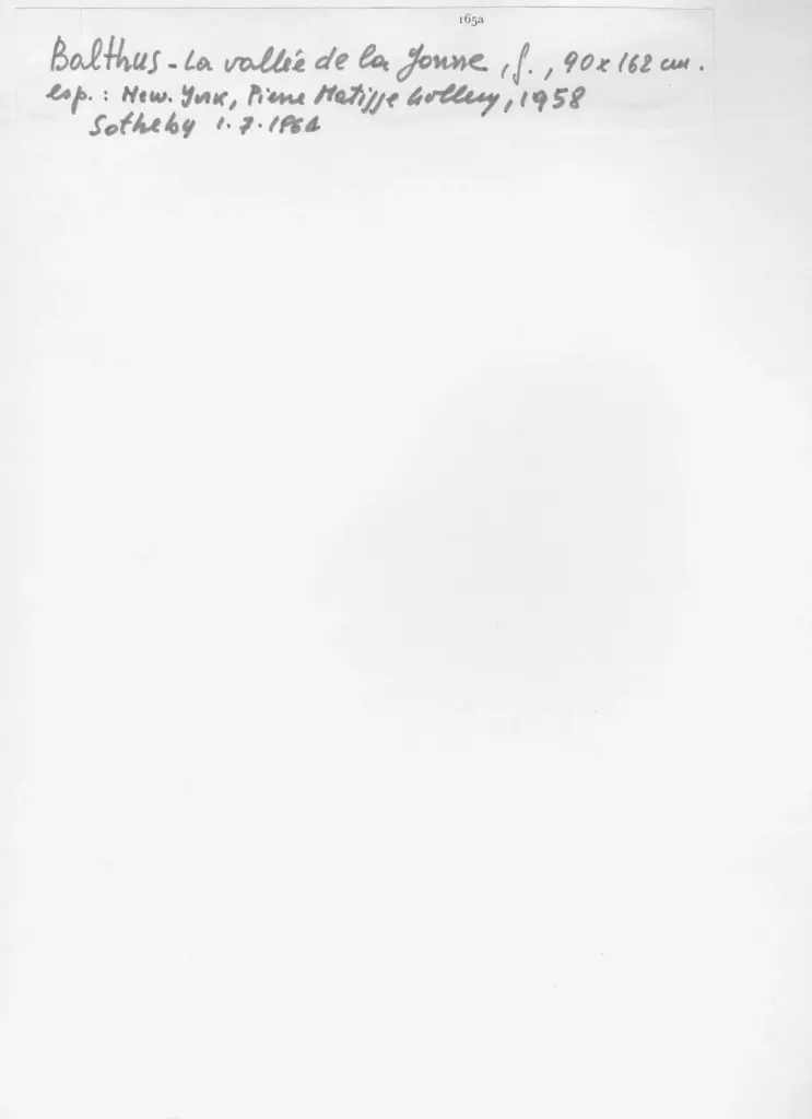 Klossowski de la Rola, Balthasar , retro