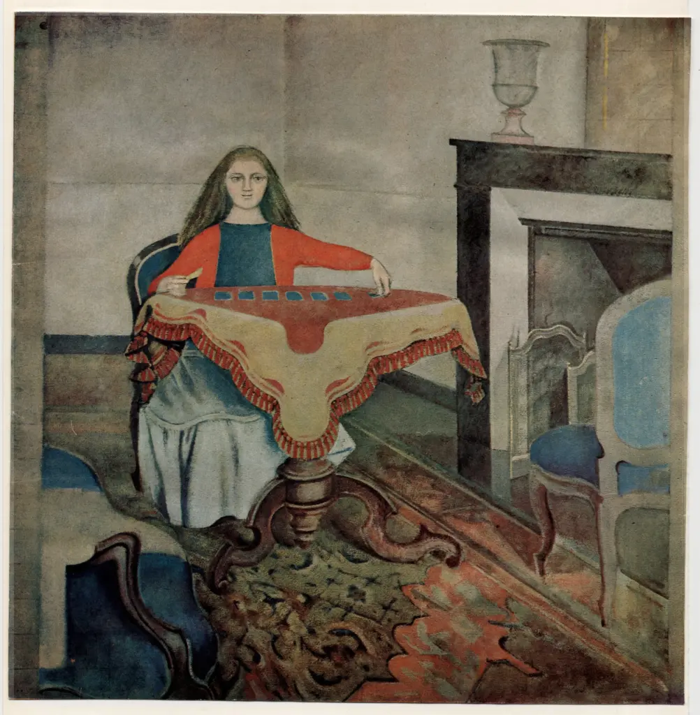 Anonimo , Klossowski de la Rola, Balthasar - sec. XX - The fortune teller , fronte