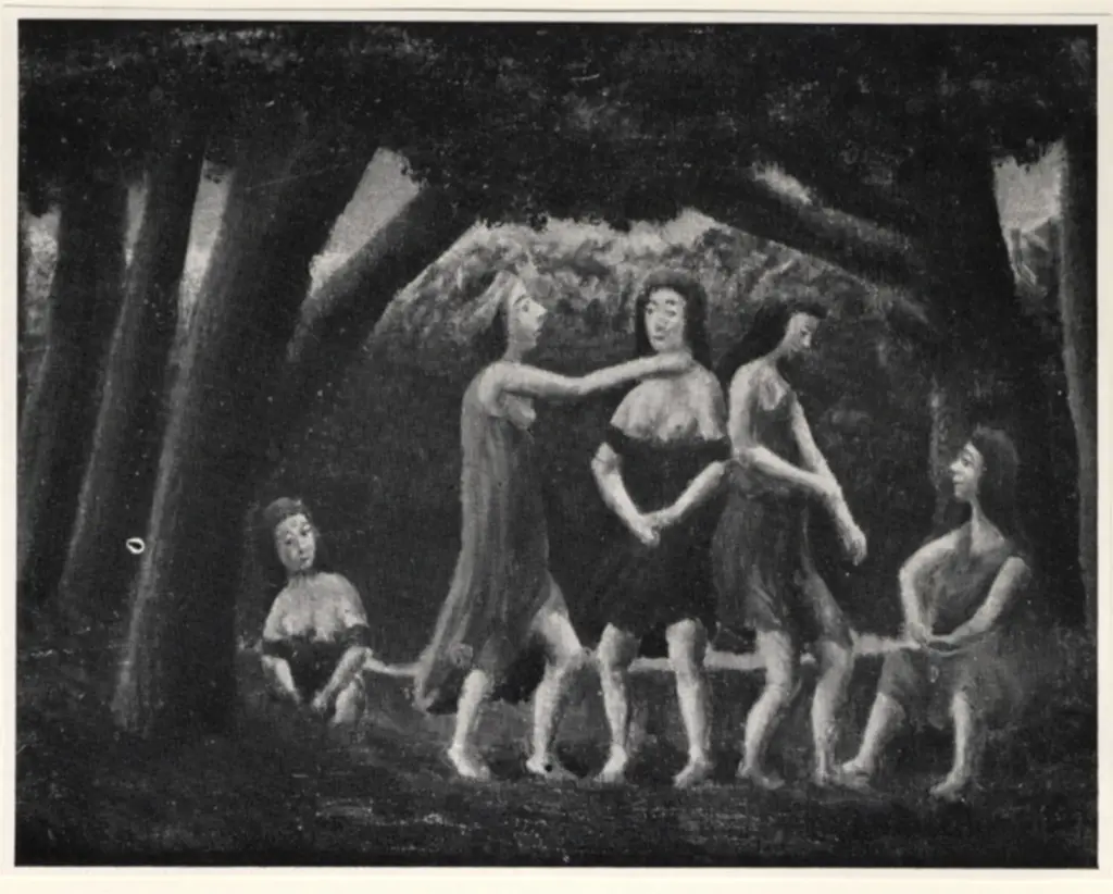 Bauchant, Andr&eacute; , Nympes au bois