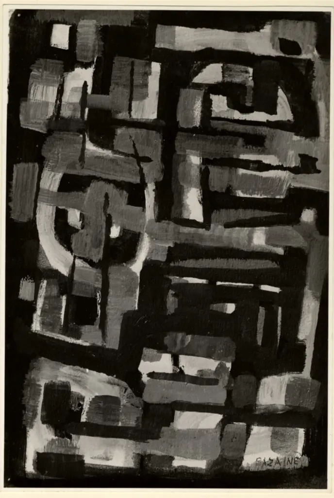 Bazaine, Jean - sec. XX , fronte