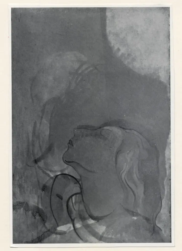 Beaudin, Andr&egrave; , Raffigurazione di testa tesa