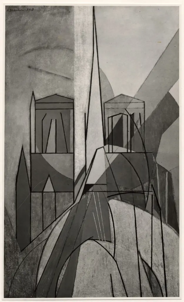 Anonimo , Beaudin, Andrè - sec. XX - Notre Dame , fronte