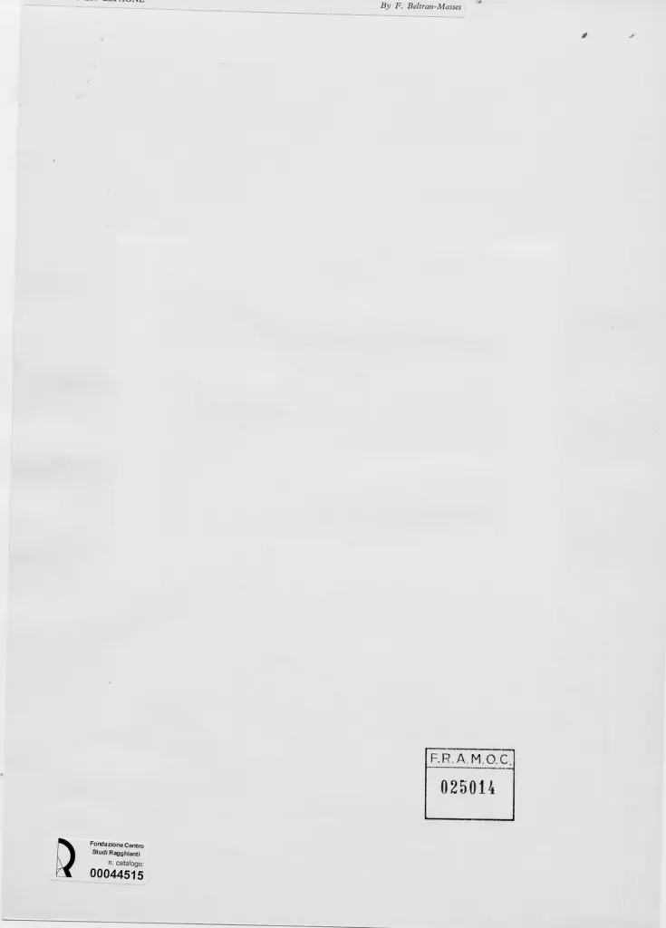 Anonimo , Beltran - Masses, Federico - sec. XIX/ XX - Castelli in Spagna , retro