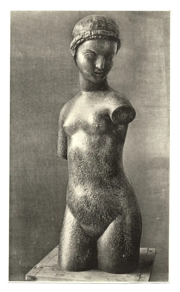 Anonimo , Bernard, Joseph - sec. XIX/ XX - Torso di giovane ragazza , fronte