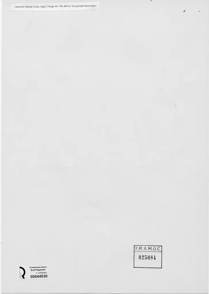 Anonimo , Bèrard, Christian - sec. XX - The Ball , retro