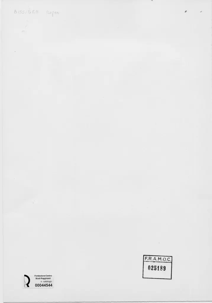 Anonimo , Bissi&egrave;re, Roger - sec. XX - Giovane donna , retro