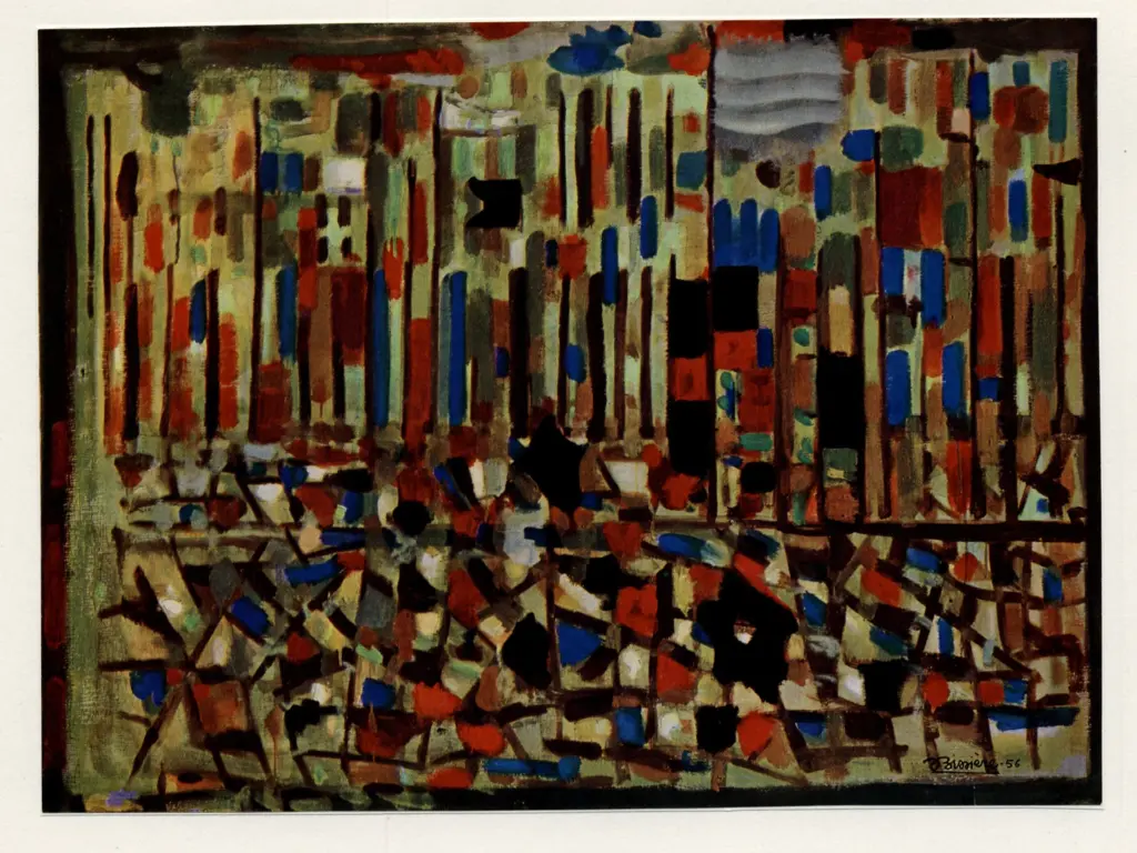 Anonimo , Bissi&egrave;re, Roger - sec. XX - Composizione , fronte