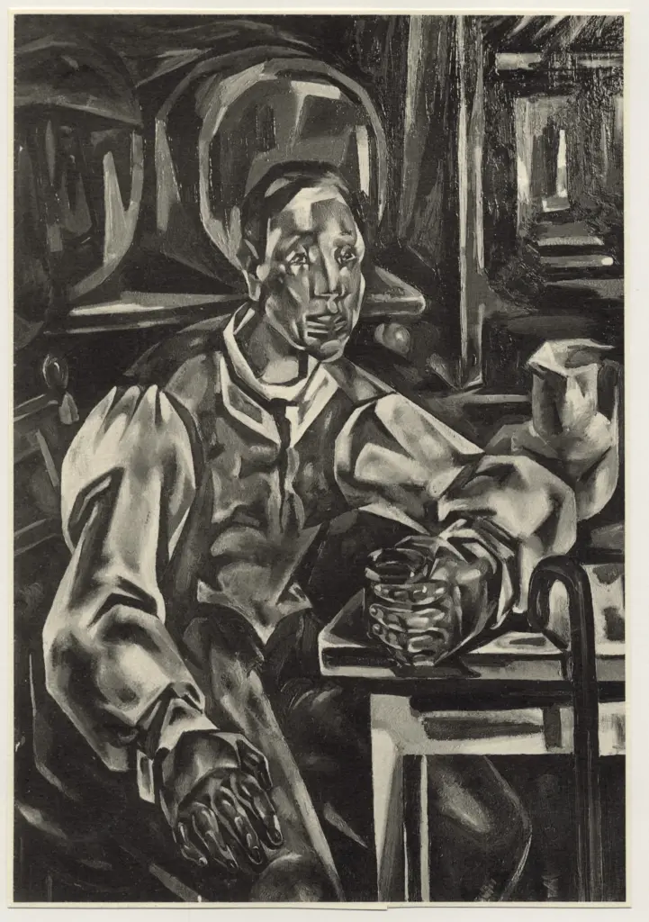 Anonimo , Blanchard, Marie - sec. XIX/ XX - Il bevitore , fronte