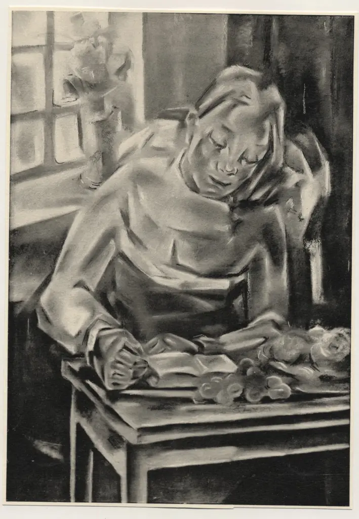 Anonimo , Blanchard, Marie - sec. XIX/ XX - La convalescente , fronte