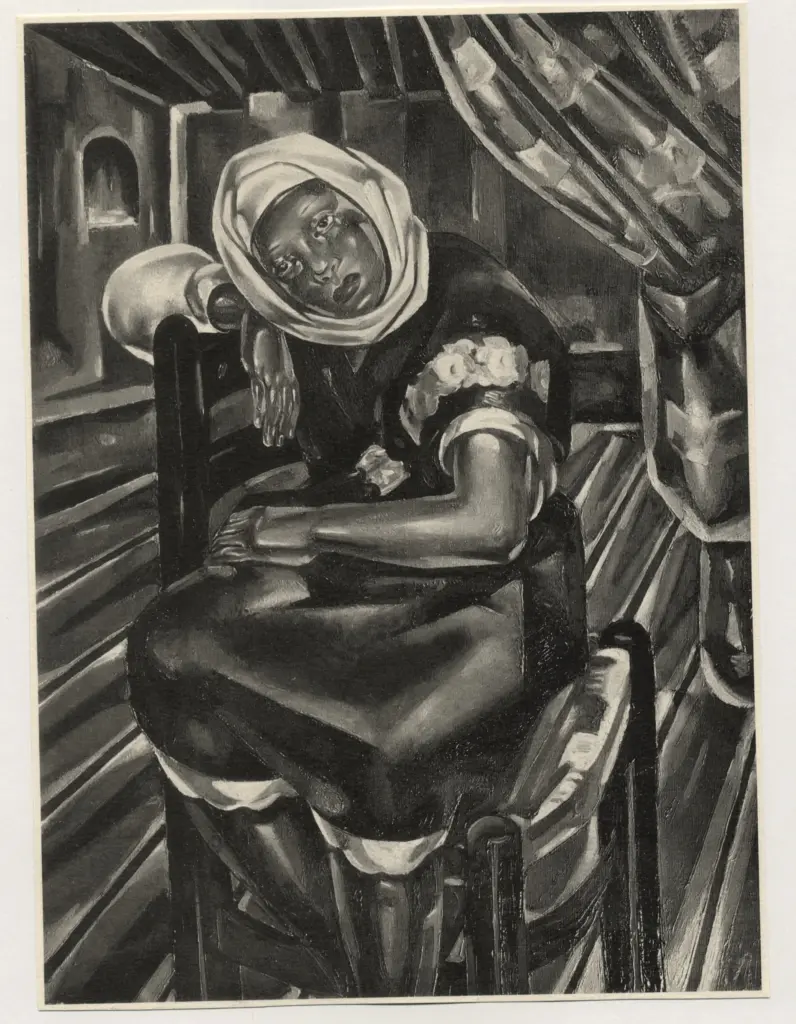 Anonimo , Blanchard, Marie - sec. XIX/ XX - La profuga