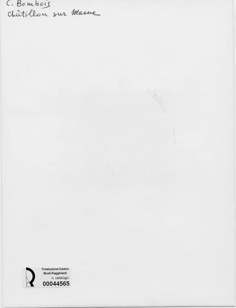 Anonimo , Bombois, Camille - sec. XIX/ XX - Chatillon sur Marne , retro
