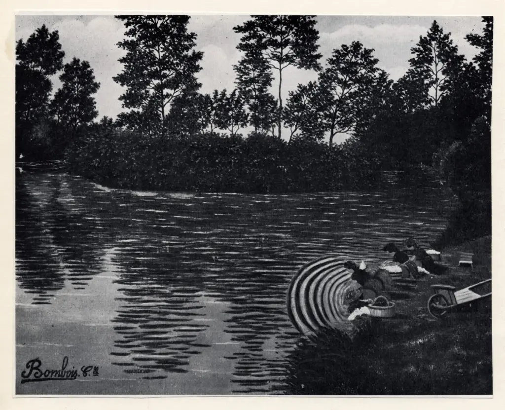 Bombois, Camille , Lavandaie sulla riva della Marna