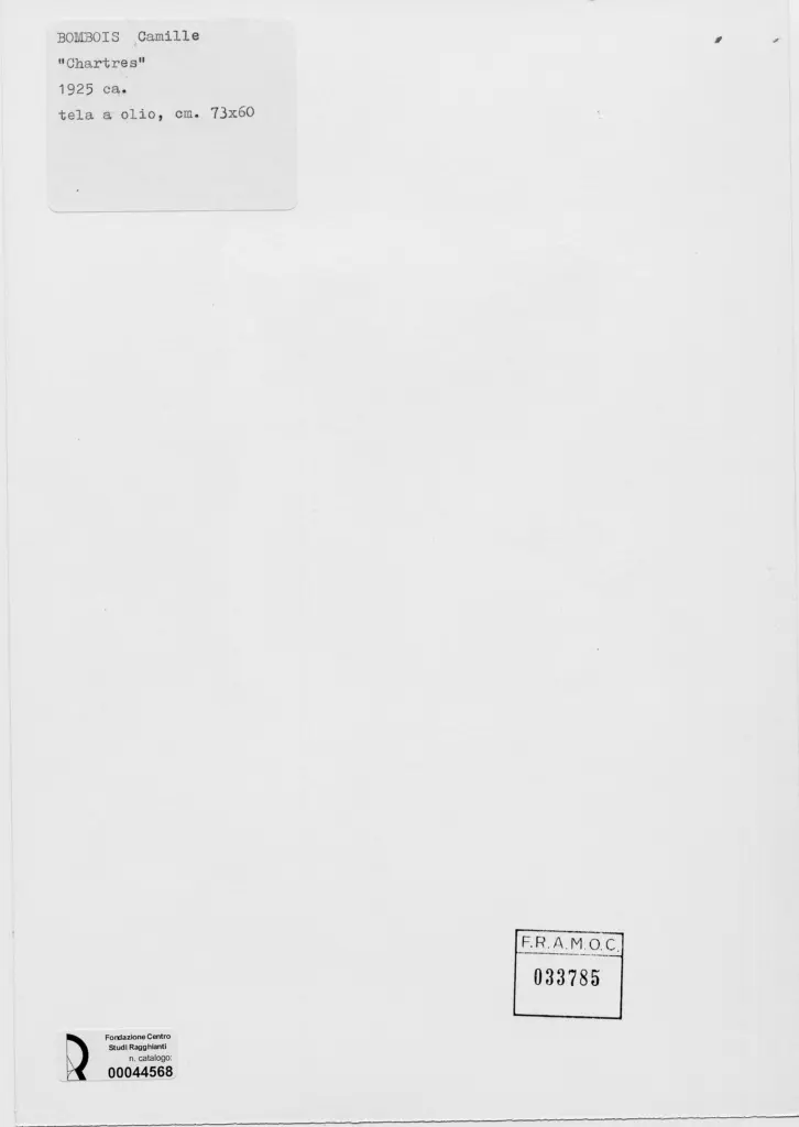 Anonimo , Bombois, Camille - sec. XX - Chartres , retro