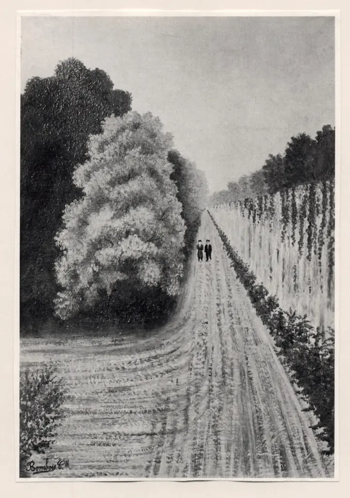 Anonimo , Bombois, Camille - sec. XIX/ XX - Parkallee , fronte