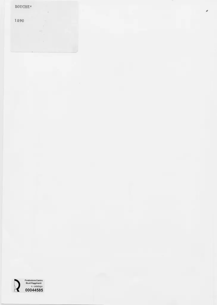 Anonimo , Bouch&eacute;, Louis - sec. XIX - Paesaggio con fiume, donna e mucca , retro