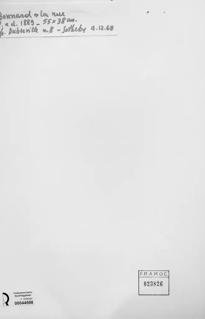 Anonimo, Anonimo , retro