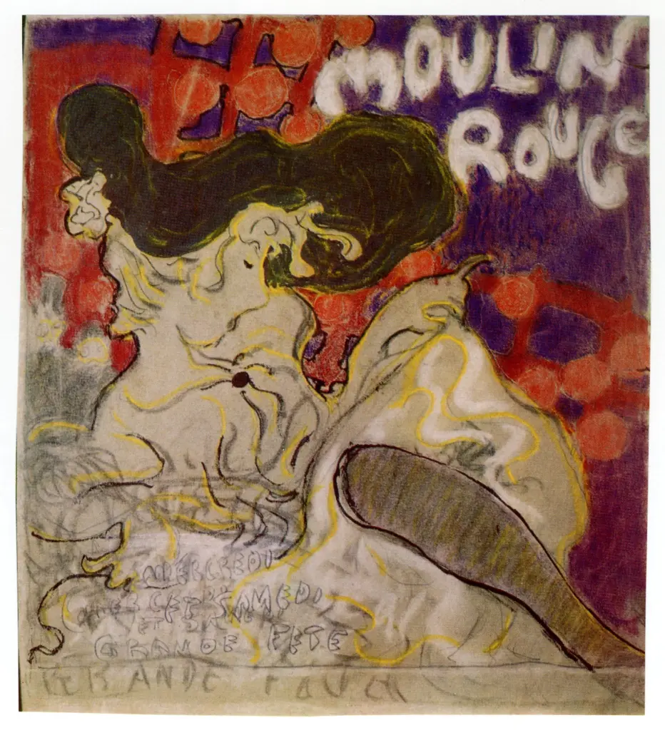Anonimo , Bonnard, Pierre - sec. XIX - Le Moulin Rouge , fronte