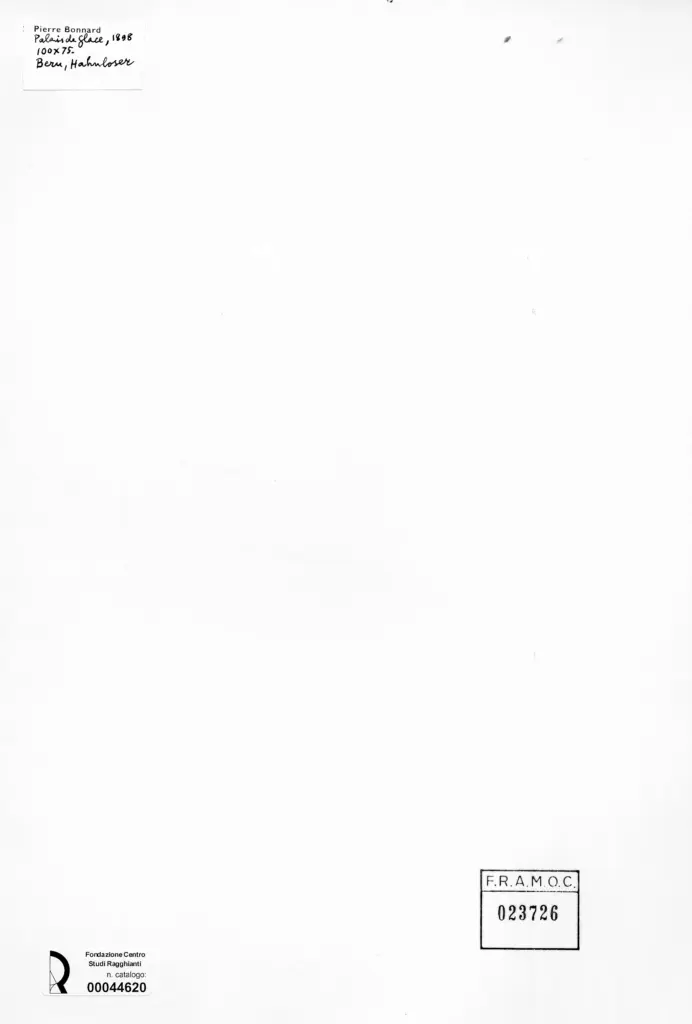 Anonimo , Bonnard, Pierre - sec. XIX , retro