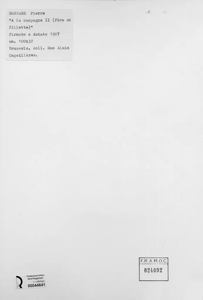 Anonimo , Bonnard, Pierre - sec. XX , retro