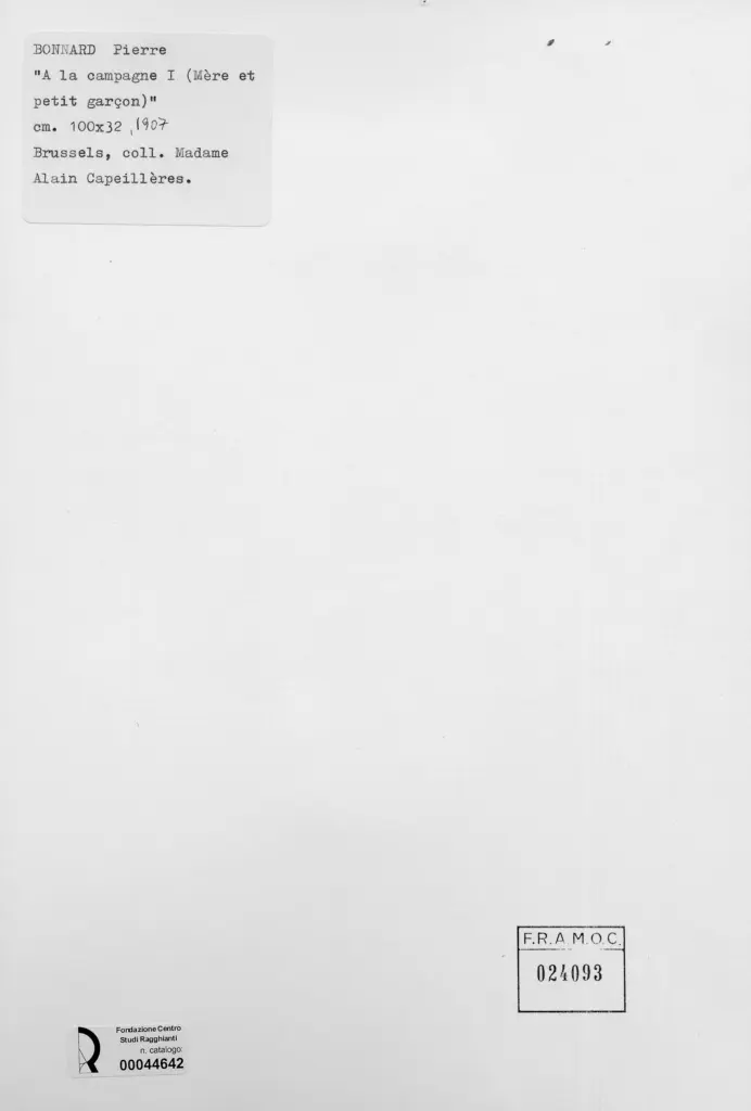 Anonimo , Bonnard, Pierre - sec. XX , retro