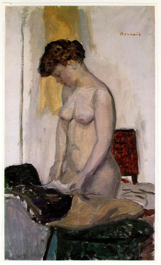 Anonimo , Bonnard, Pierre - sec. XX - La toilette , fronte