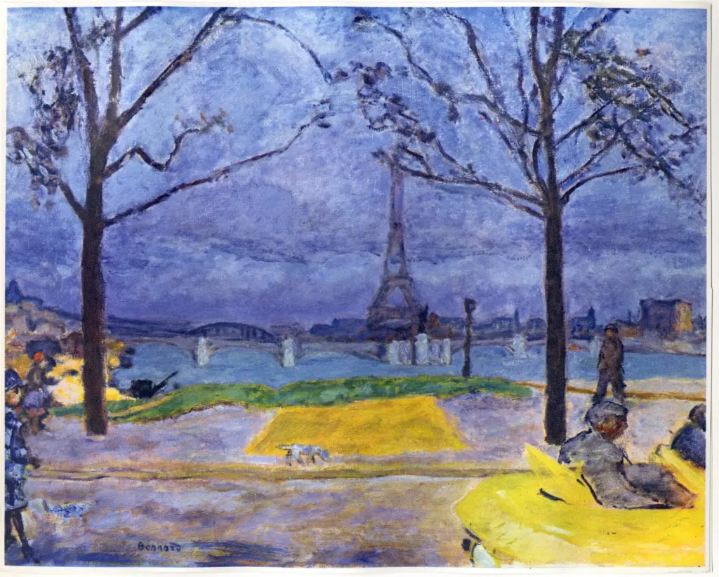 Anonimo , Bonnard, Pierre - sec. XX - Il ponte di Grenoble , fronte